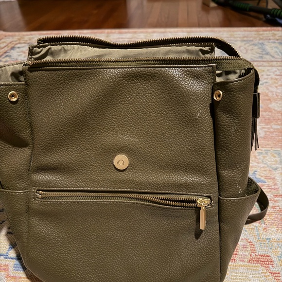 diaper bag backpack mini Itzy Ritzy Plus resistant nylon lining Small Diaper Bag Tote Crossbody,